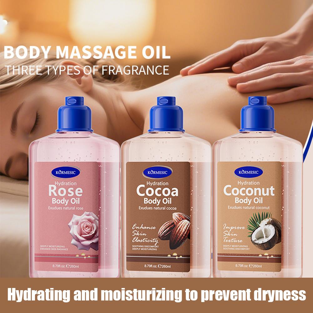 Coconut Oil Pull - KORMESIC Coconut Moisturizing Body Oil Massage