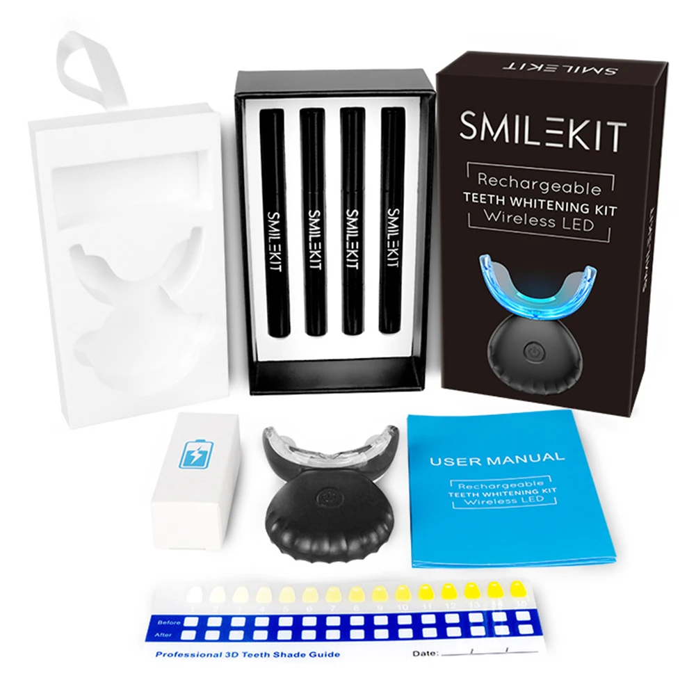 Teeth Whitening Blue Light - Dental Teeth Whitening Kit Mini 16