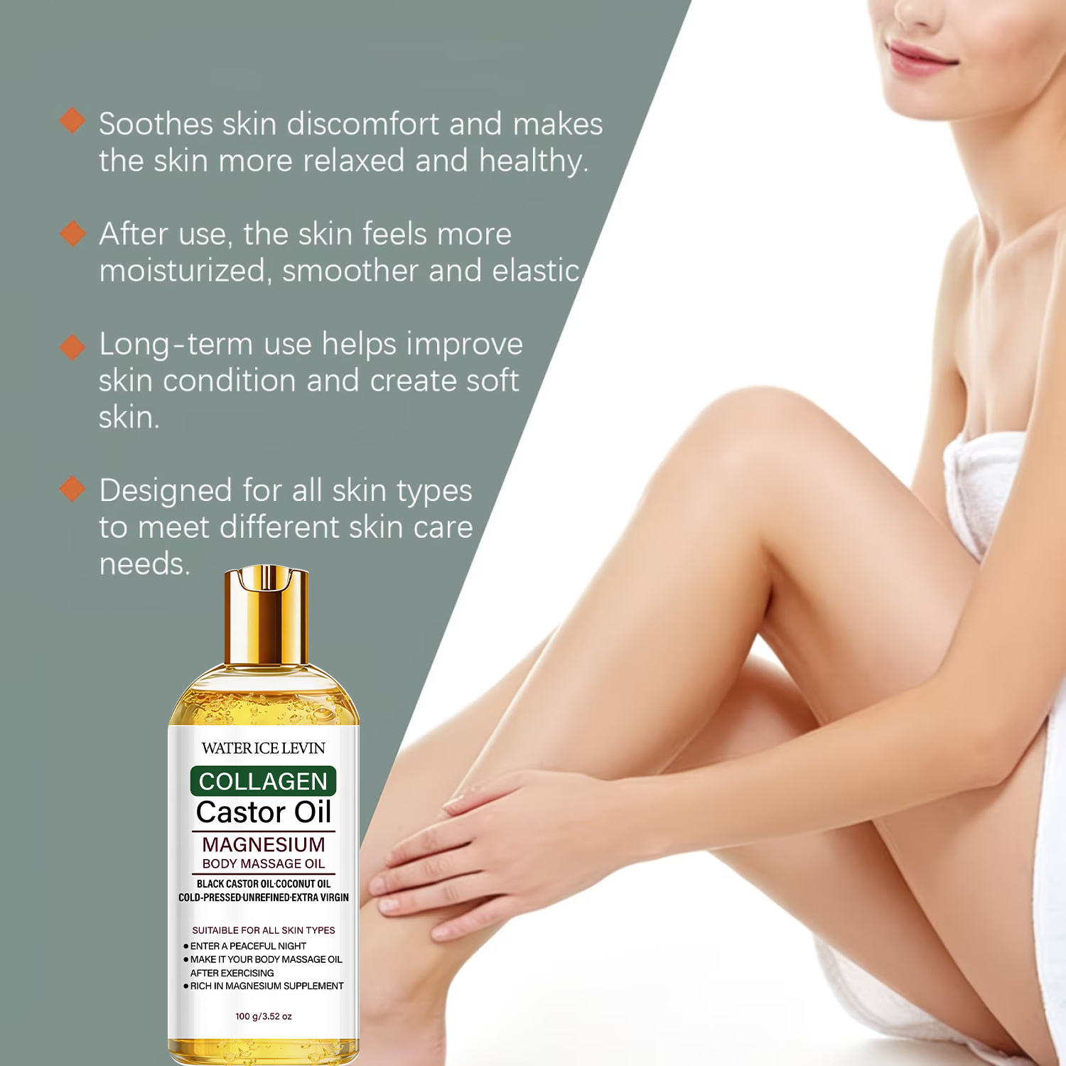 Lightweight Body Massage Oil C – обзор и цена Coconut Oil Pull
