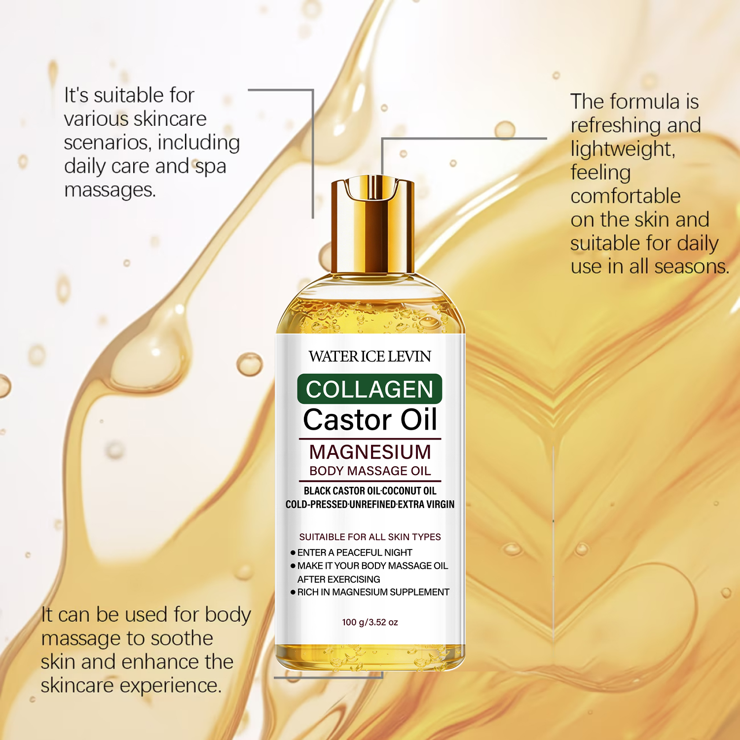 Lightweight Body Massage Oil C – обзор и цена Coconut Oil Pull