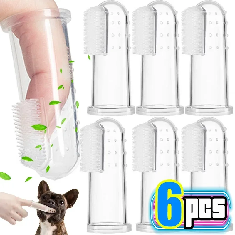 Silicone Soft Pet Finger Cuff  – обзор и цена Teeth Whitening Brush