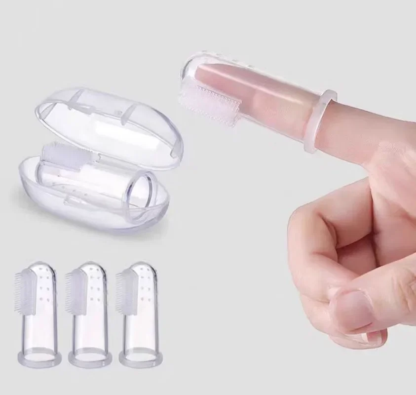 Silicone Soft Pet Finger Cuff  – обзор и цена Teeth Whitening Brush