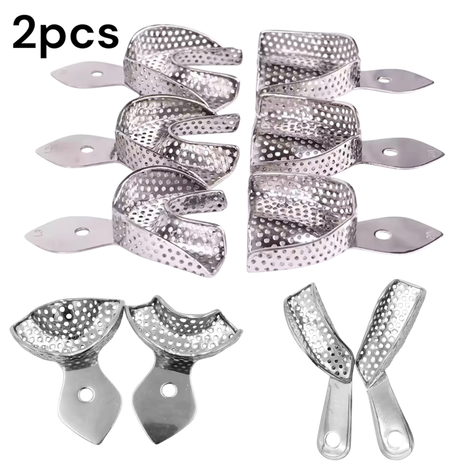 DENILK 2pcs Pair of Dental Lab – обзор и цена Teeth Whitening Trays