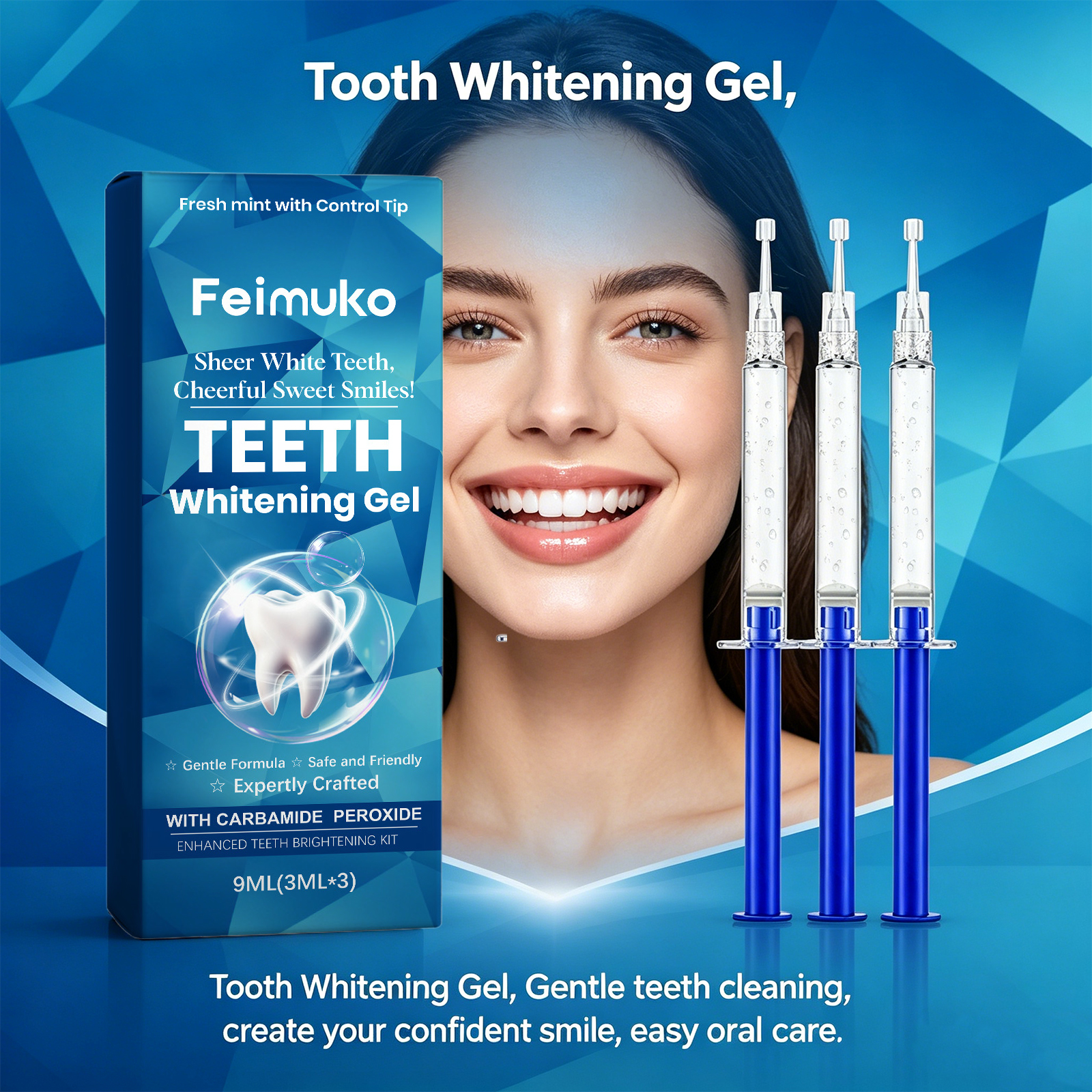 Teeth Whitening Gel Gentle Cle – обзор и цена Teeth Whitening Opalescence