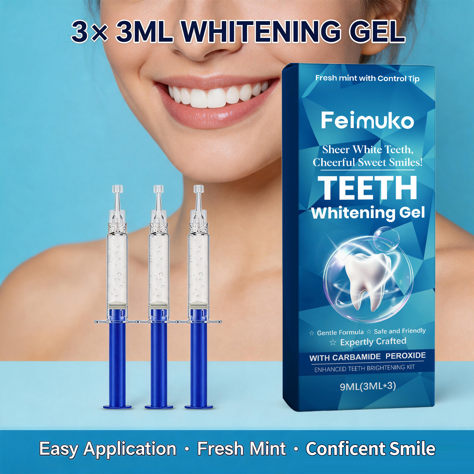 Teeth Whitening Gel Gentle Cle – обзор и цена Teeth Whitening Opalescence