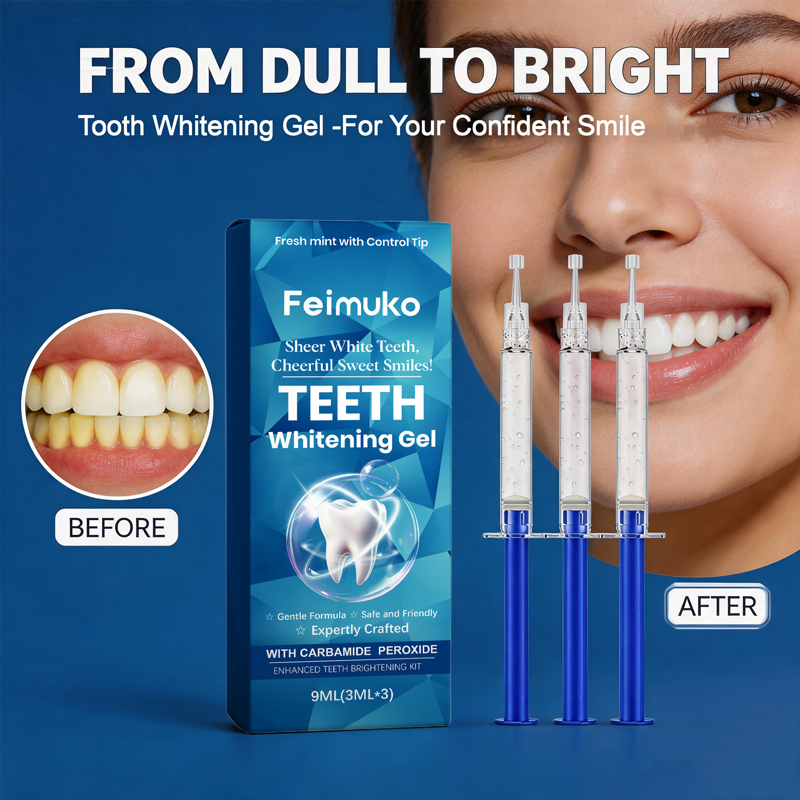 Teeth Whitening Gel Gentle Cle – обзор и цена Teeth Whitening Opalescence
