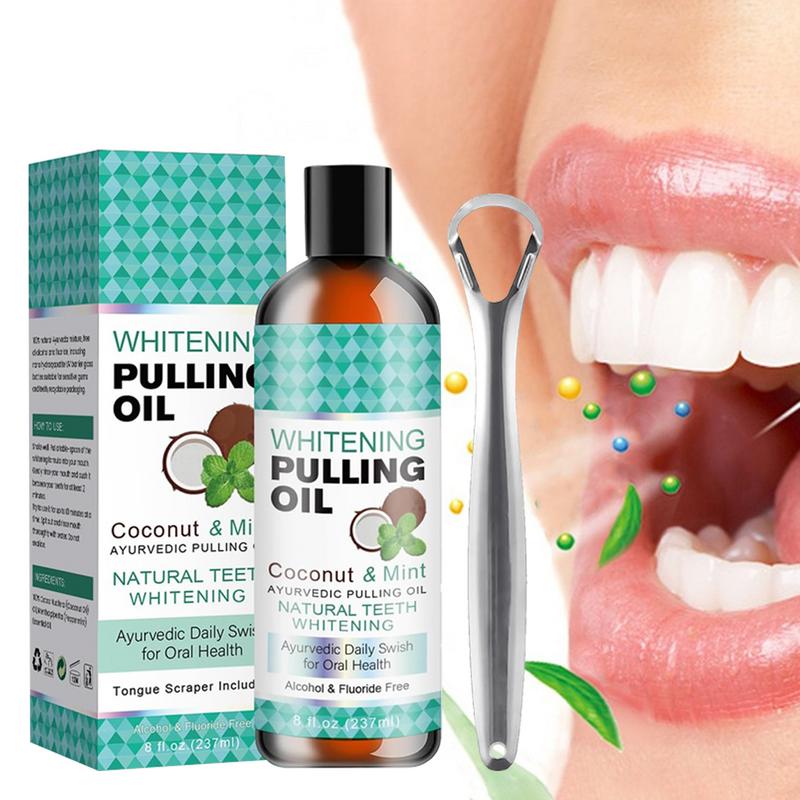 237mL Oral Rinse Mouthwash Alc – обзор и цена Coconut Oil Pull