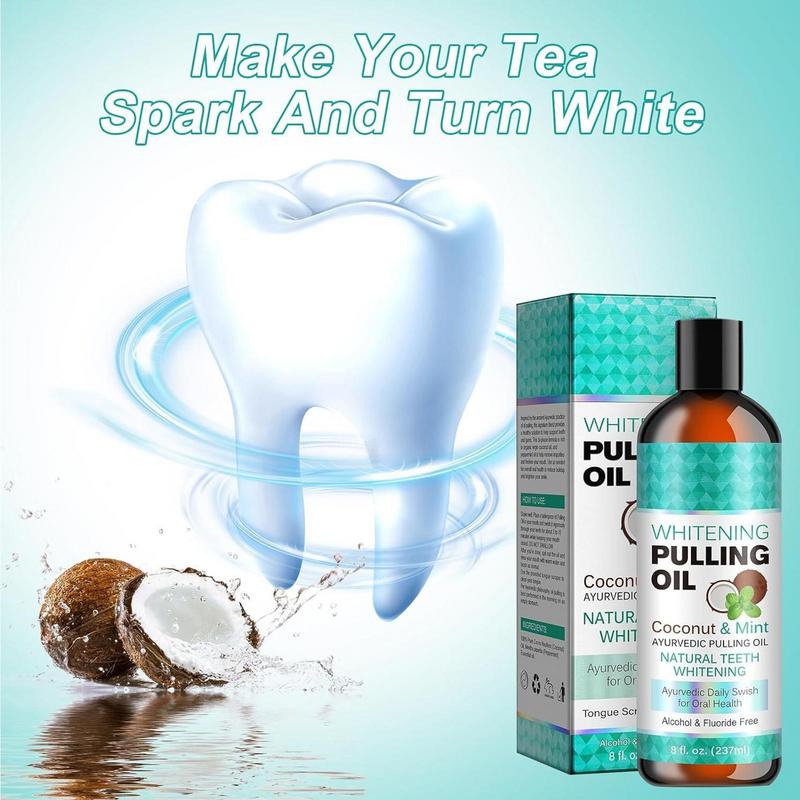 237mL Oral Rinse Mouthwash Alc – обзор и цена Coconut Oil Pull