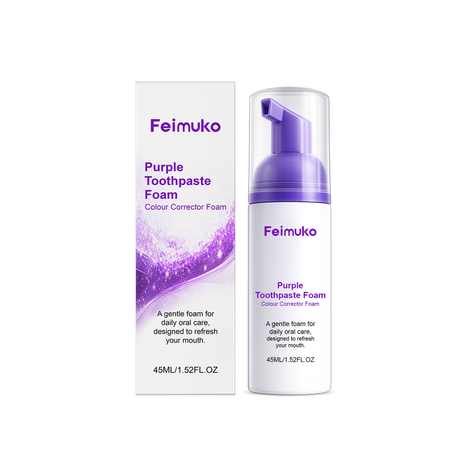 Feimuko Mousse Toothpaste Clea – обзор и цена Teeth Whitening Mousse