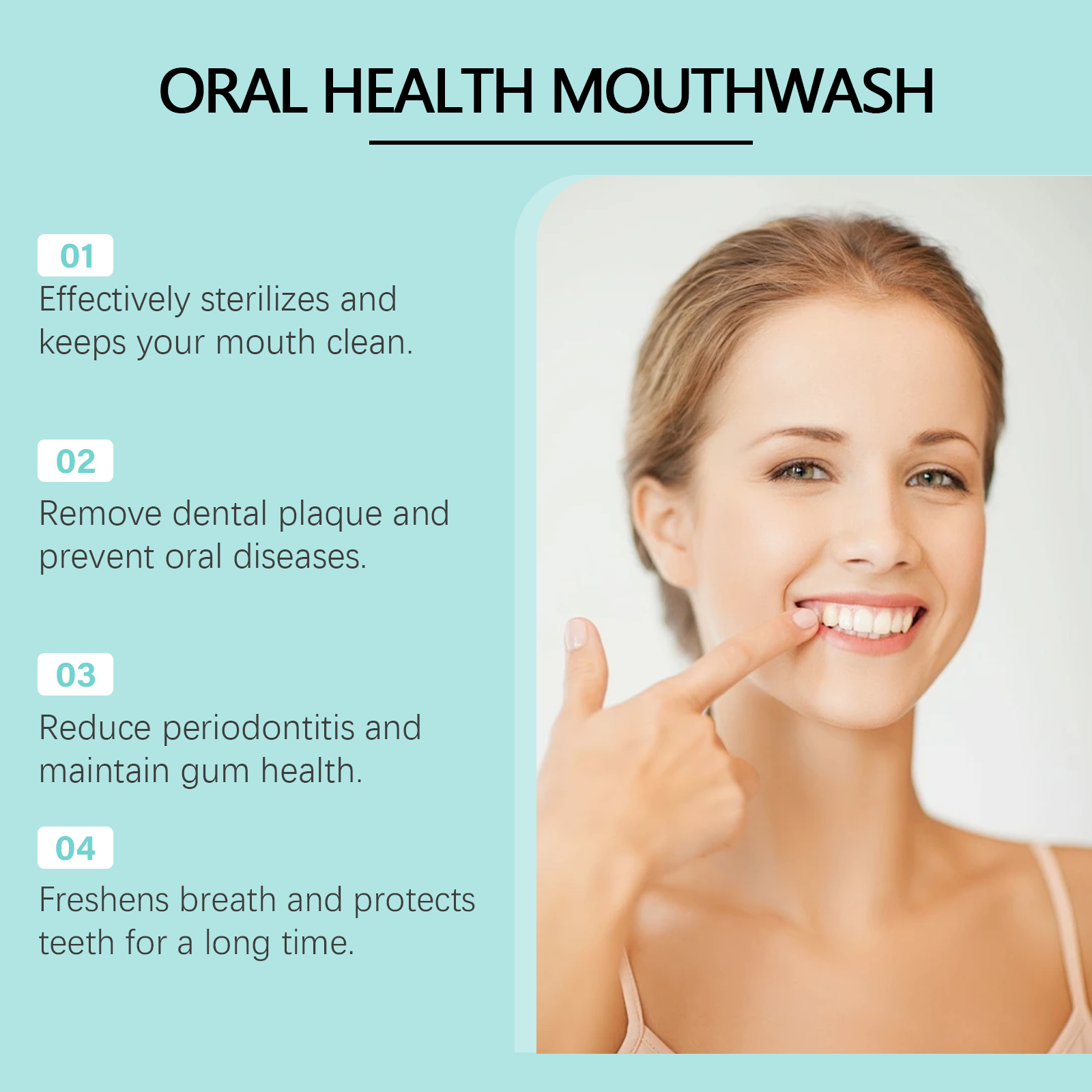Oralhoe 60ml Teeth Cleaning Mo – обзор и цена Teeth Whitening Mousse