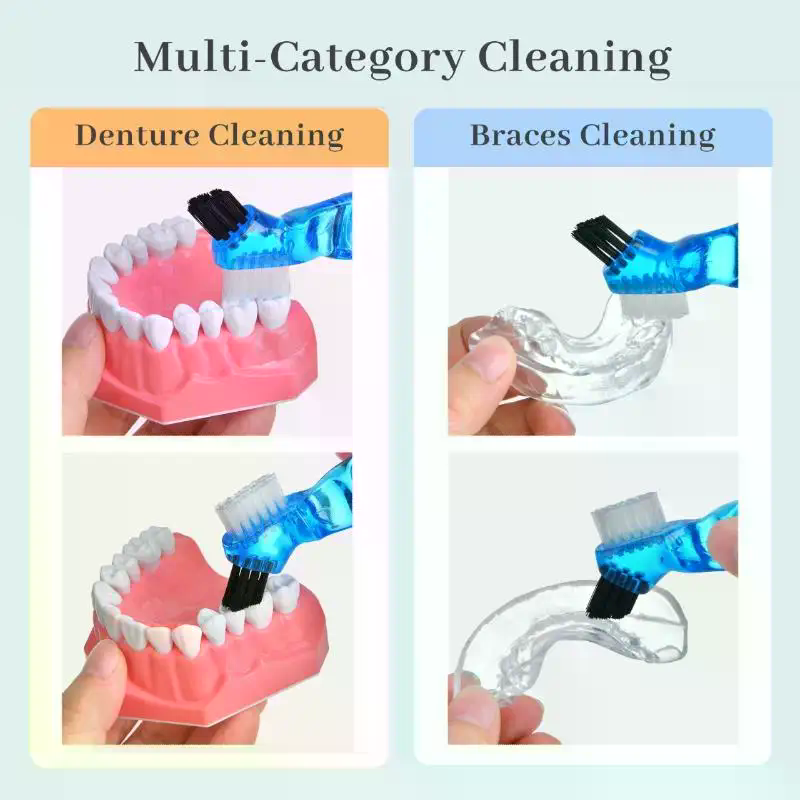 1Pcs Mini Denture Cleaning Bru – обзор и цена Teeth Whitening Brush