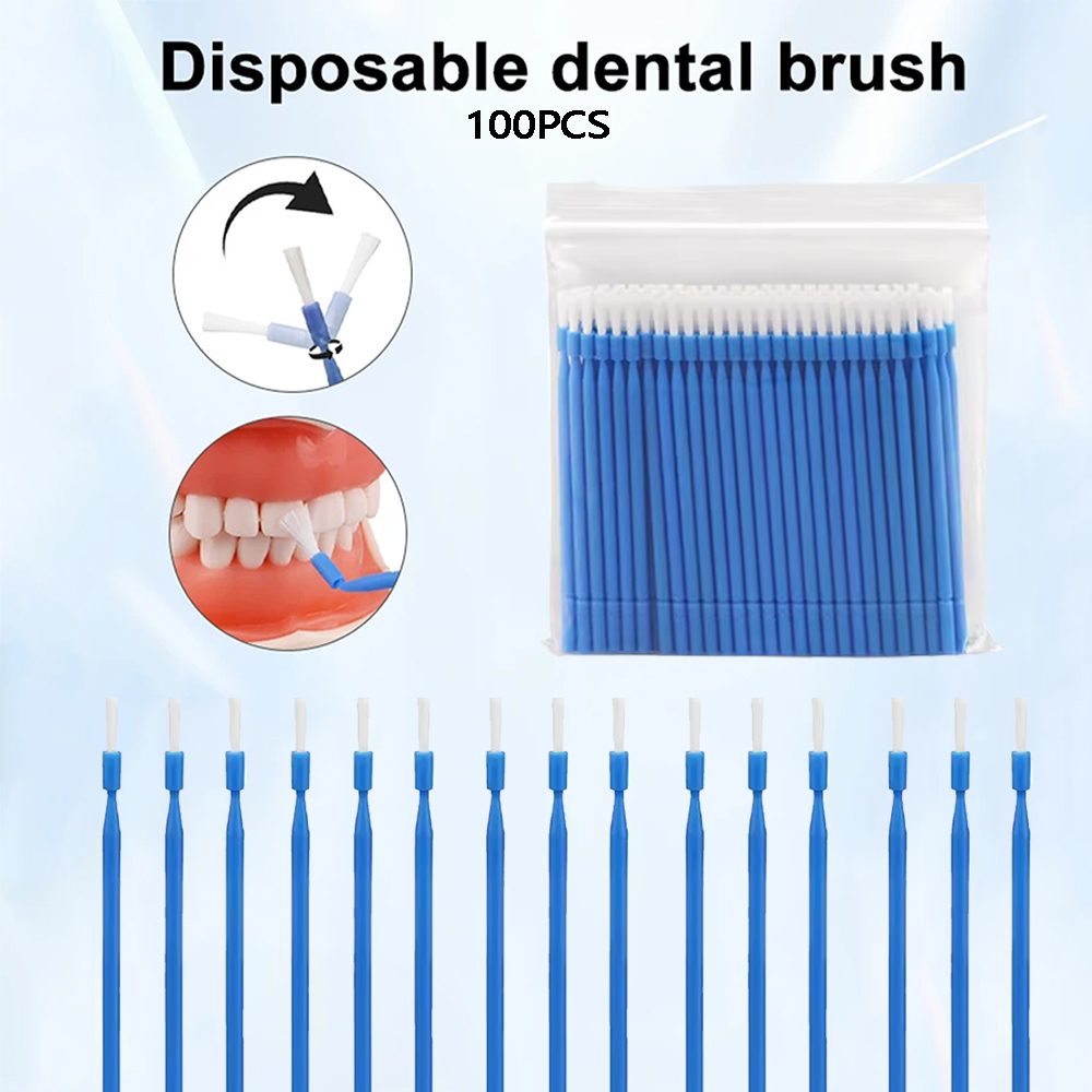 100Pcs Dental Disposable Micro – обзор и цена Teeth Whitening Brush