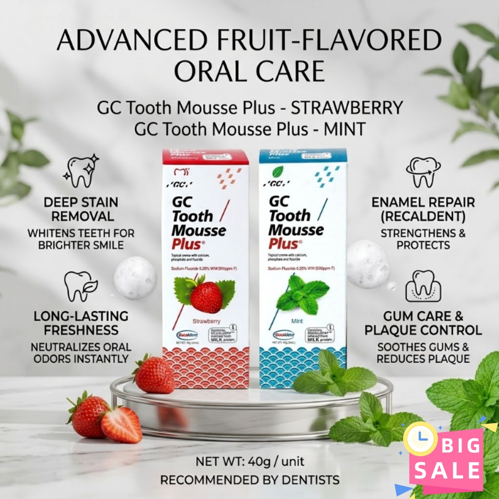 GC Fruit-Flavored Mousse Tooth – обзор и цена Teeth Whitening Mousse