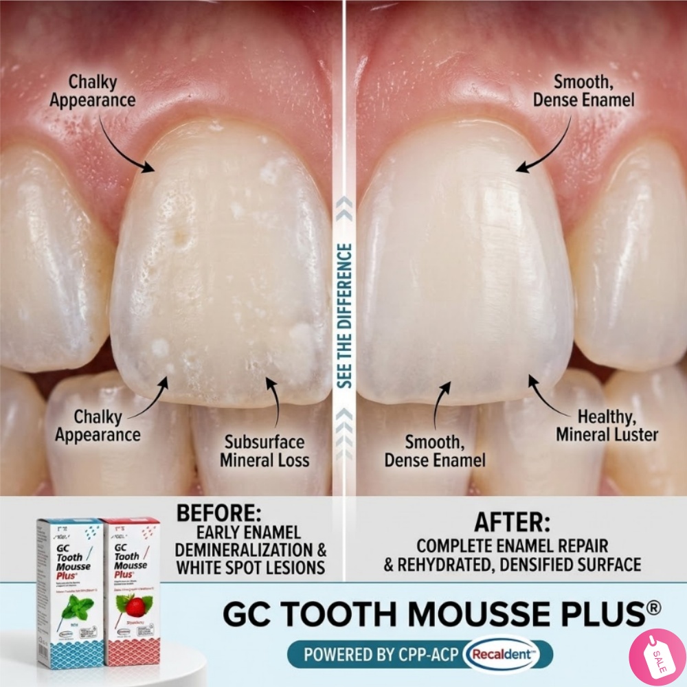 GC Fruit-Flavored Mousse Tooth – обзор и цена Teeth Whitening Mousse