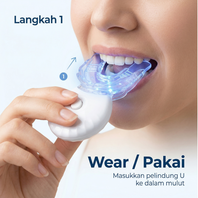 Blue Light Therapy Device, Gum – обзор и цена Teeth Whitening Blue Light