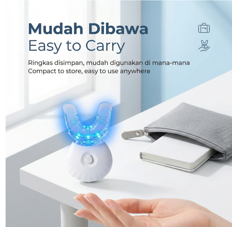 Blue Light Therapy Device, Gum – обзор и цена Teeth Whitening Blue Light