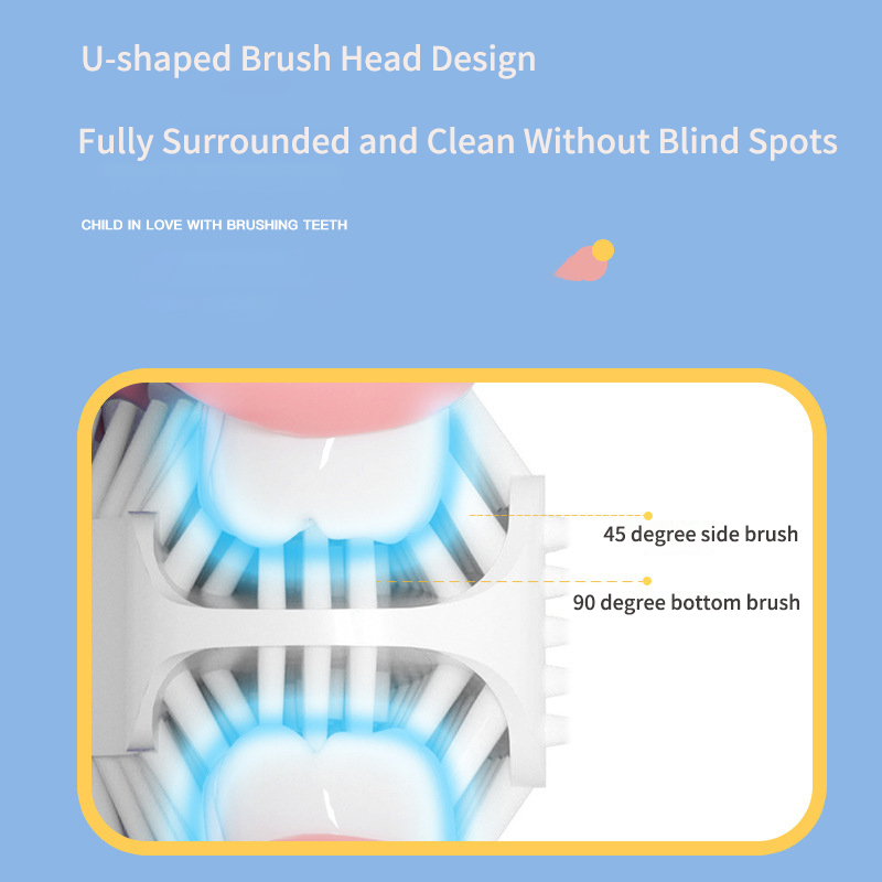U Shaped Sonic Electric Toothb – обзор и цена Teeth Whitening Blue Light