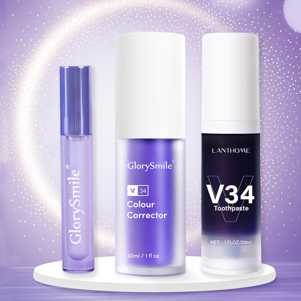 V34 Tooth Colour Corrector Ser – обзор и цена Teeth Whitening Mousse