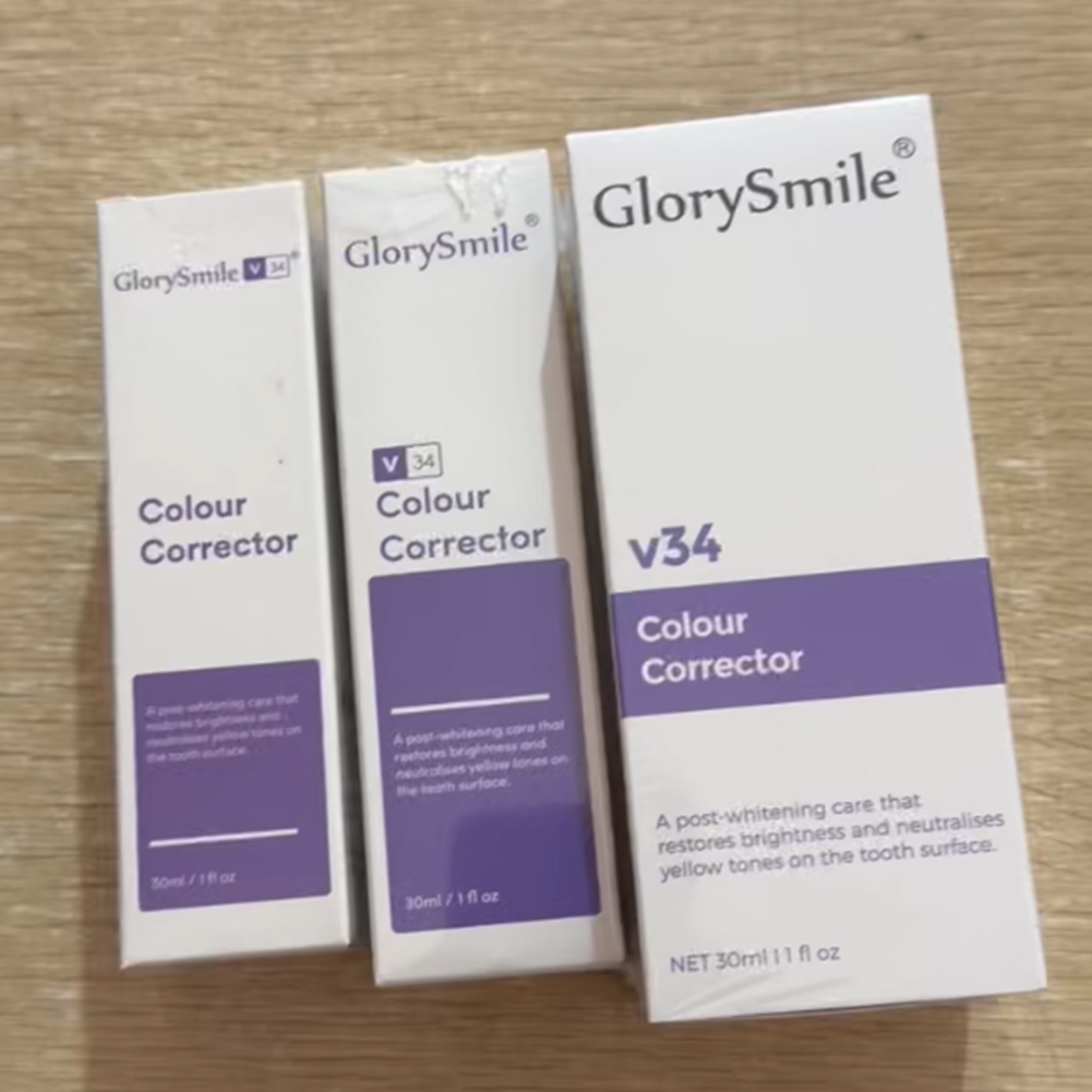 V34 Tooth Colour Corrector Ser – обзор и цена Teeth Whitening Mousse