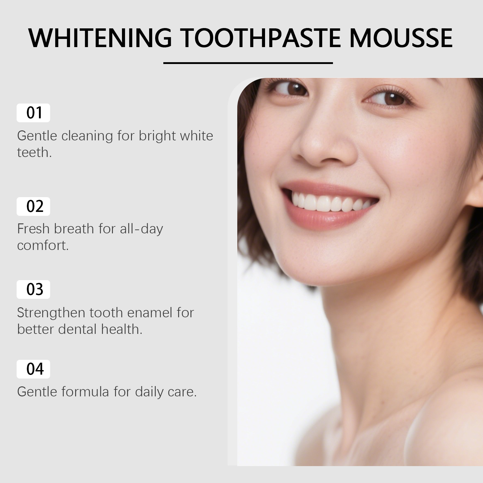 Hydroxyapatite Bright Whitenin – обзор и цена Teeth Whitening Mousse