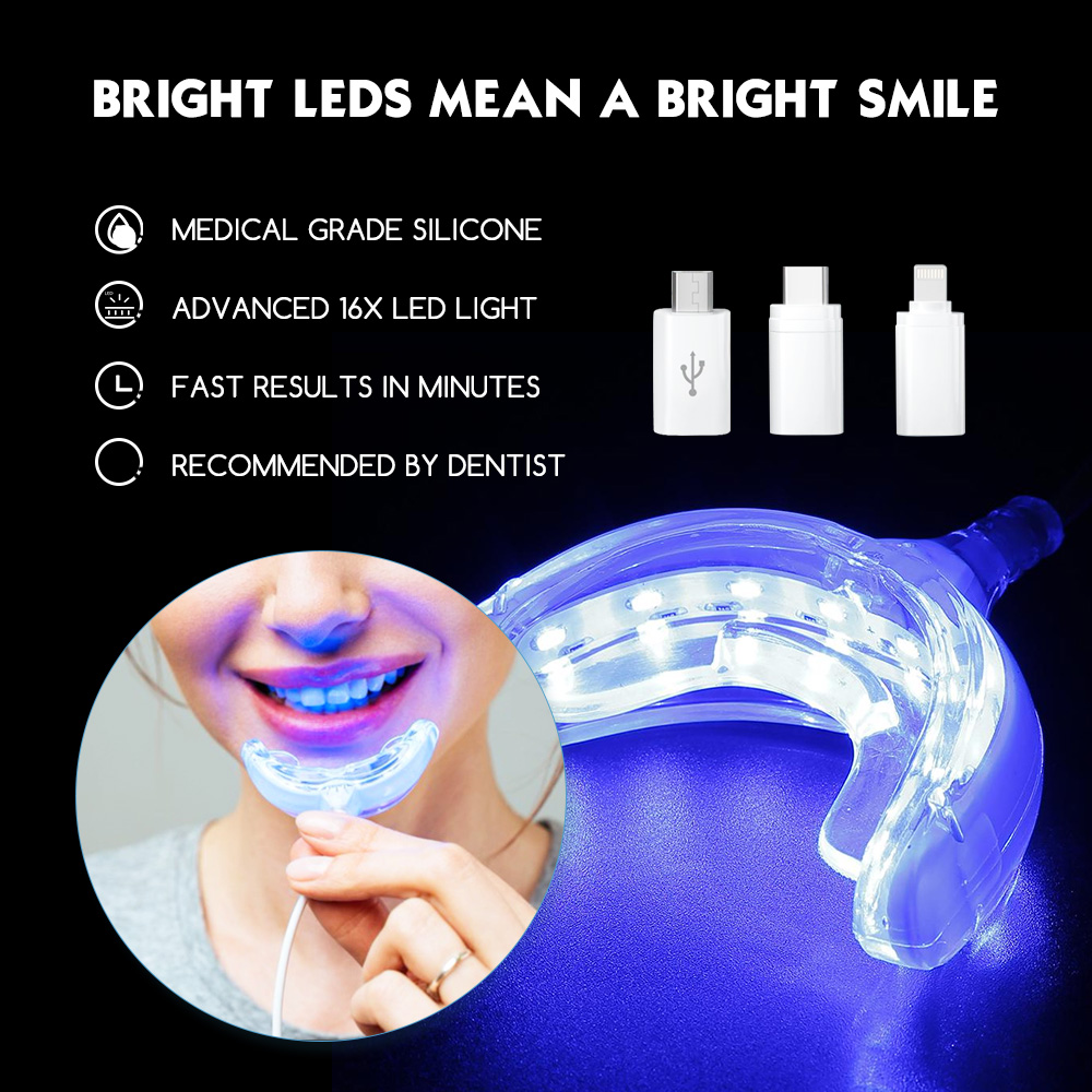Luxsmile Smart LED Teeth White – обзор и цена Teeth Whitening Blue Light
