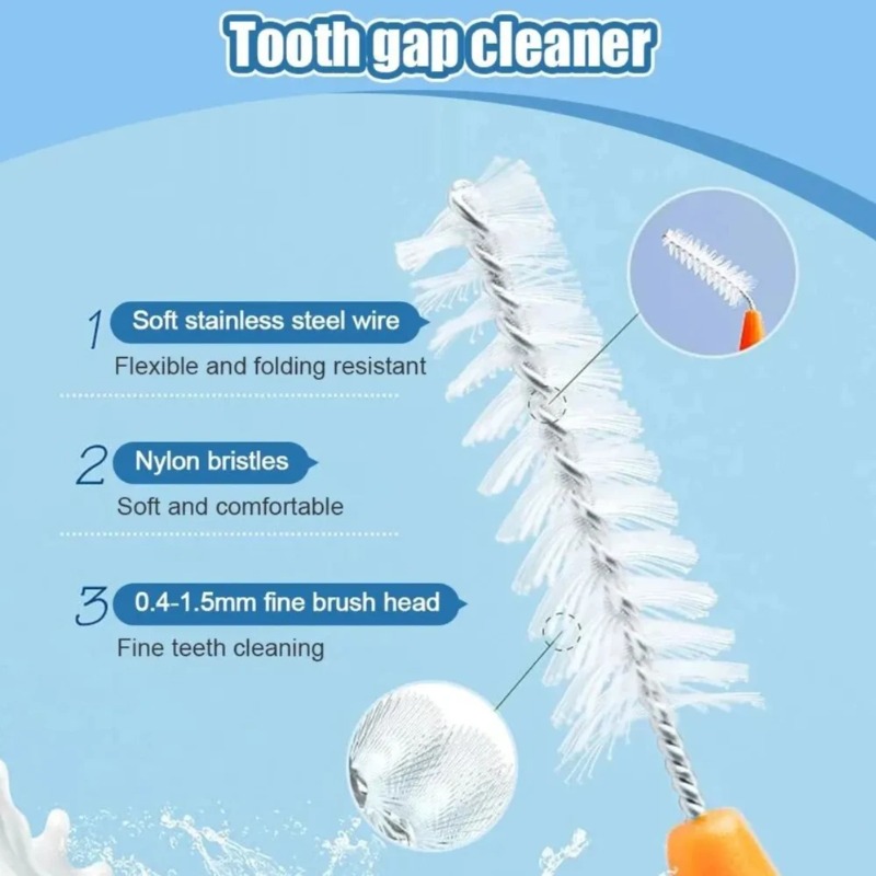20 Pieces Interdental Brush Bo – обзор и цена Teeth Whitening Brush