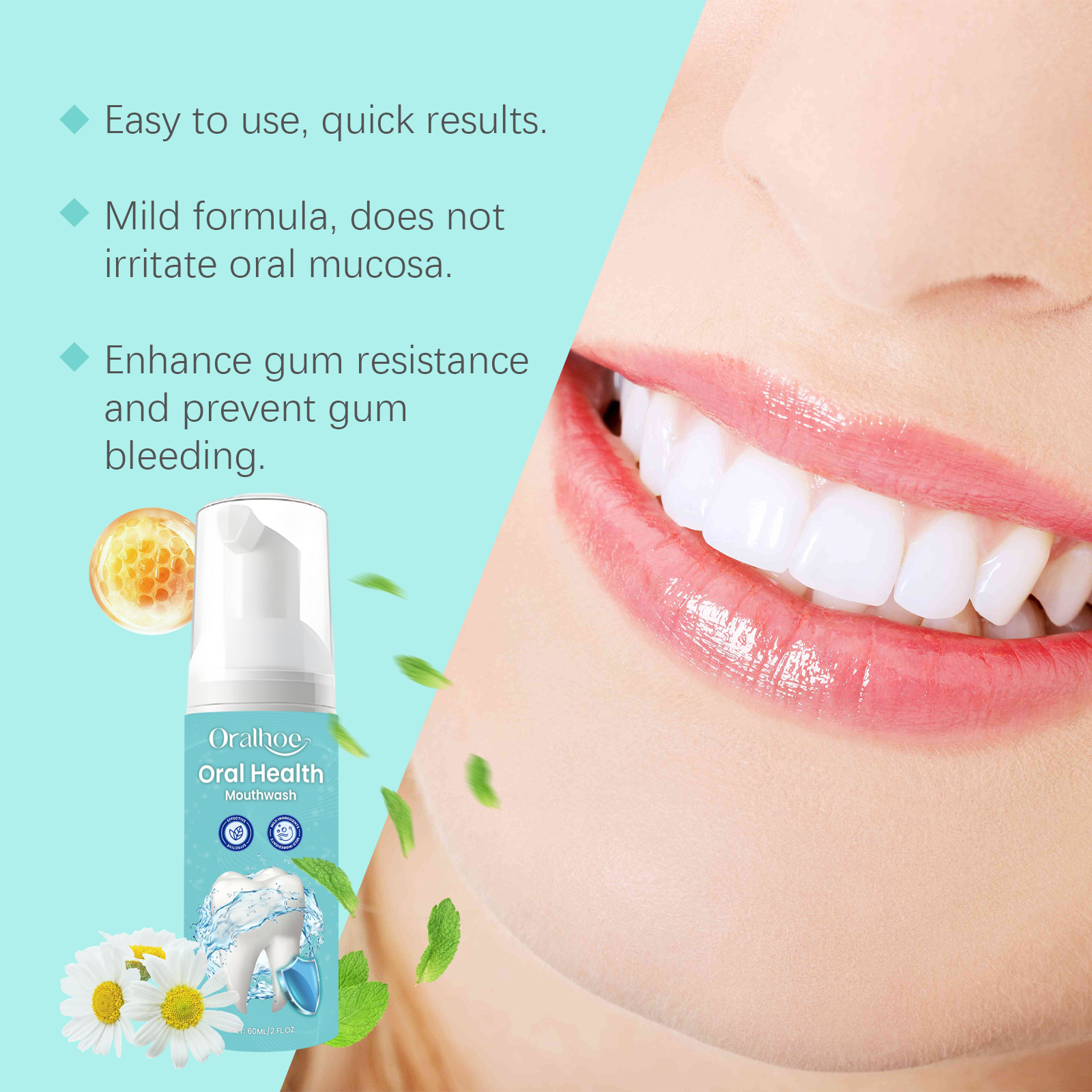 Teeth Whitening Mousse Foam Ge – обзор и цена Teeth Whitening Mousse