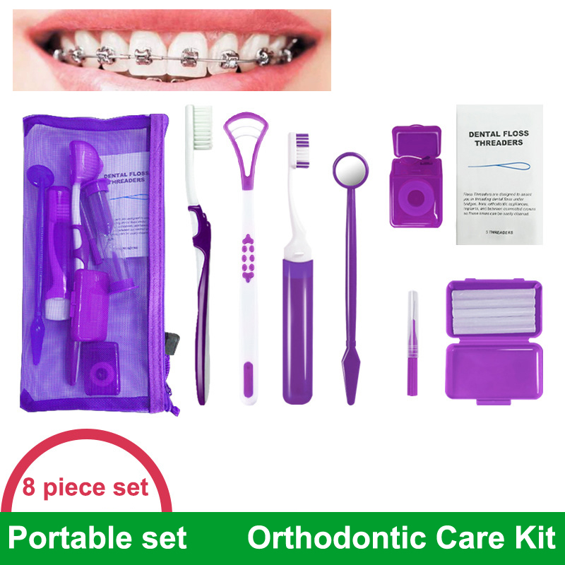 8pcs/set Dental Care Brush Kit – обзор и цена Teeth Whitening Brush