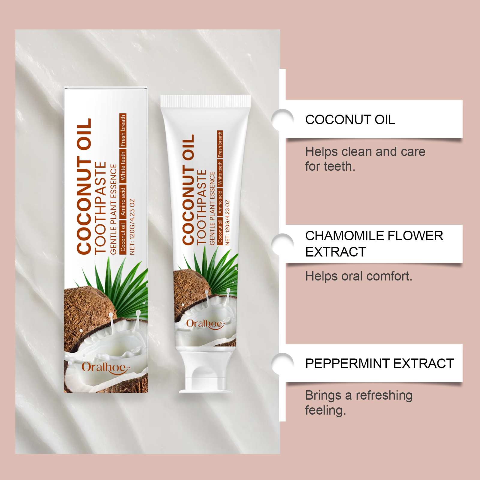 Coconut Oil Toothpaste Teeth W – обзор и цена Coconut Oil Pull