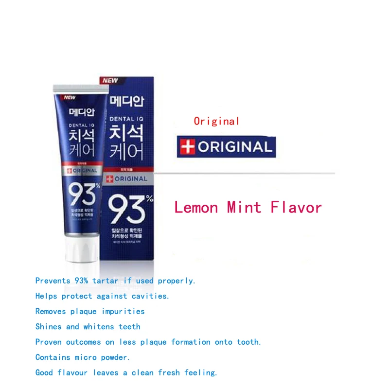 Toothpaste Dental Care 93% Adv – обзор и цена Teeth Whitening Korea
