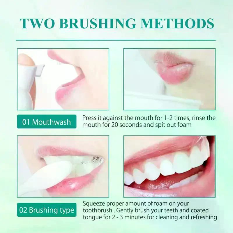 Whitening Foam Toothpaste Clea – обзор и цена Teeth Whitening Mousse