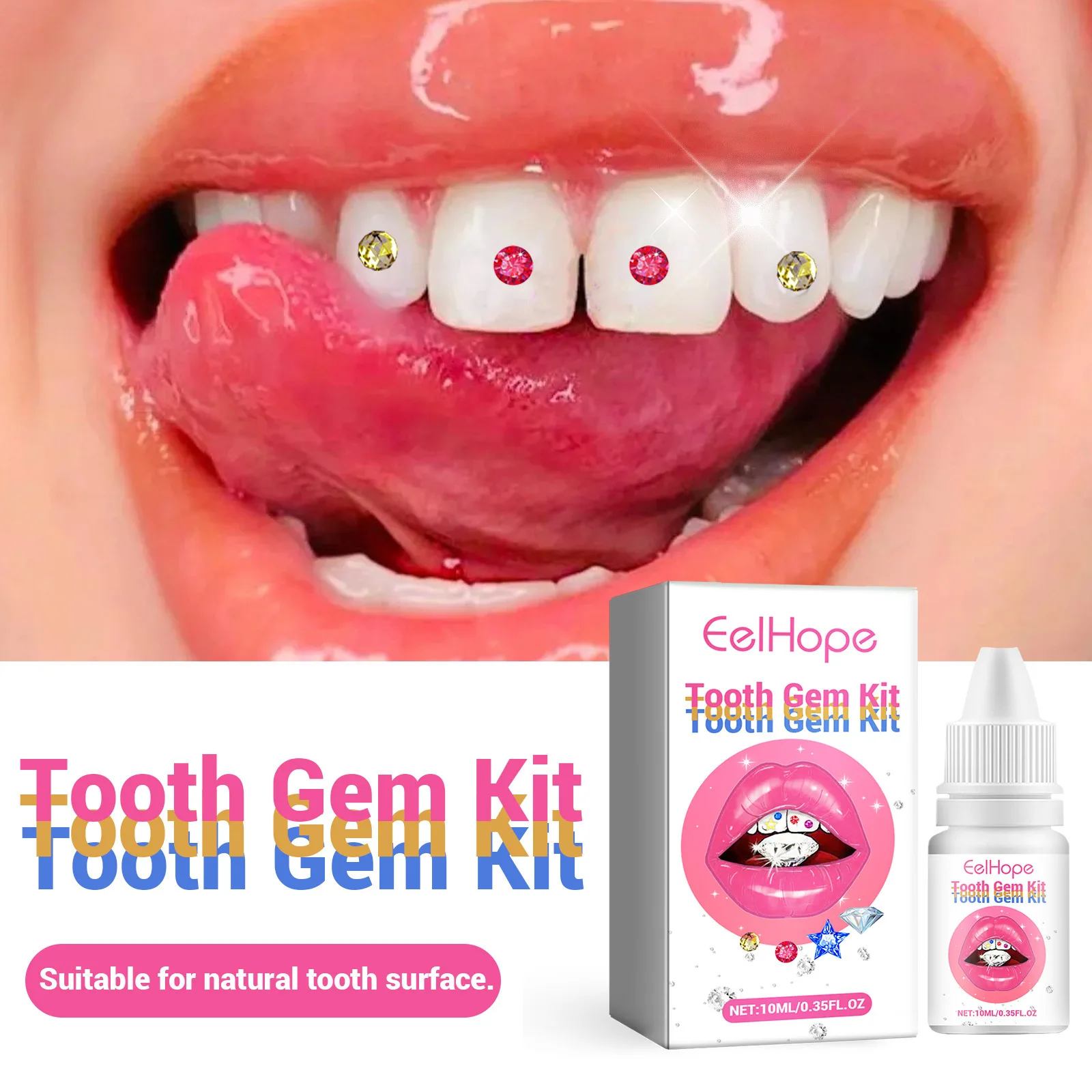 Tooth Jewelry Kit DIY Clear Pr – обзор и цена Teeth Whitening Free
