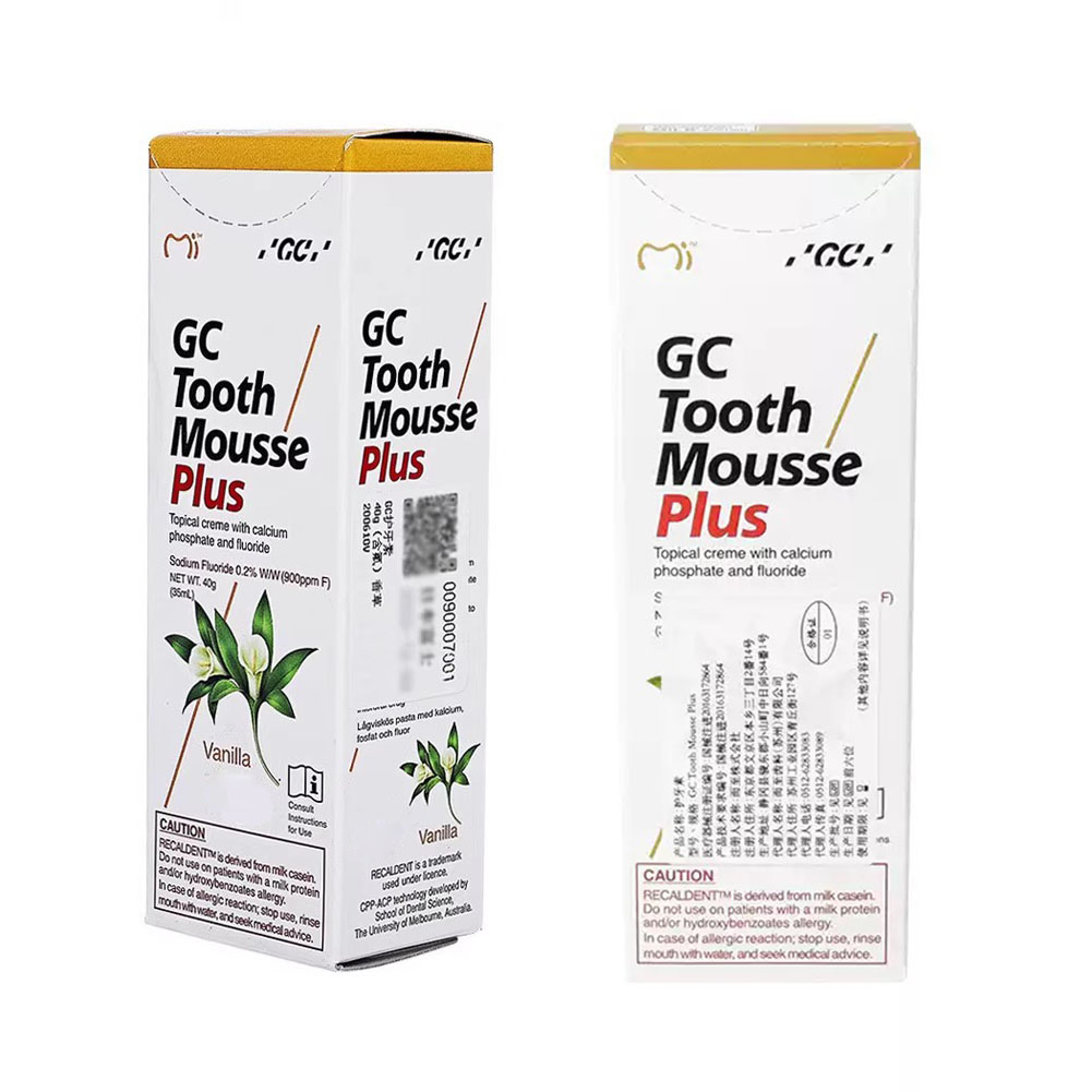 Original Tooth Mousse Plus GC  – обзор и цена Teeth Whitening Mousse
