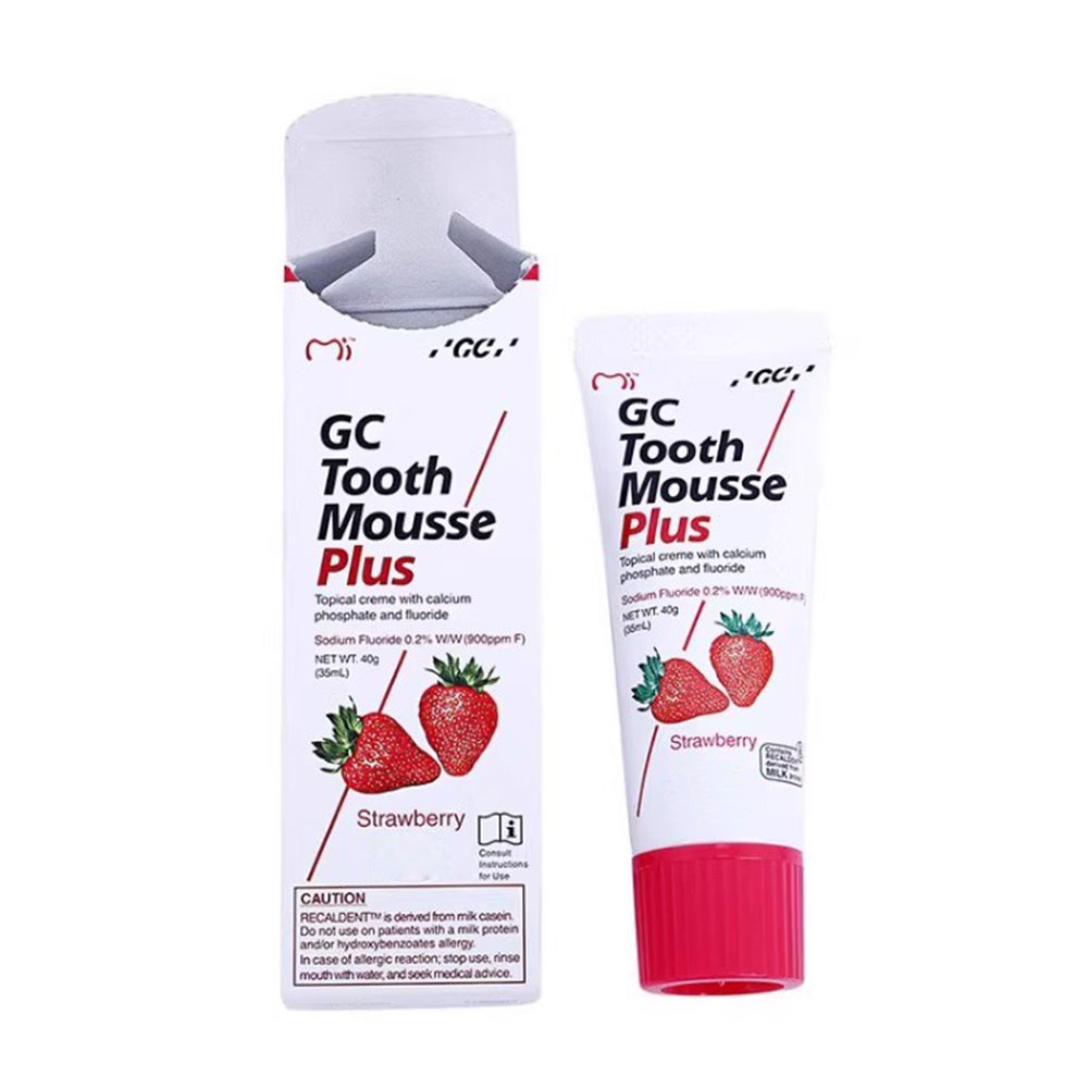Original Tooth Mousse Plus GC  – обзор и цена Teeth Whitening Mousse