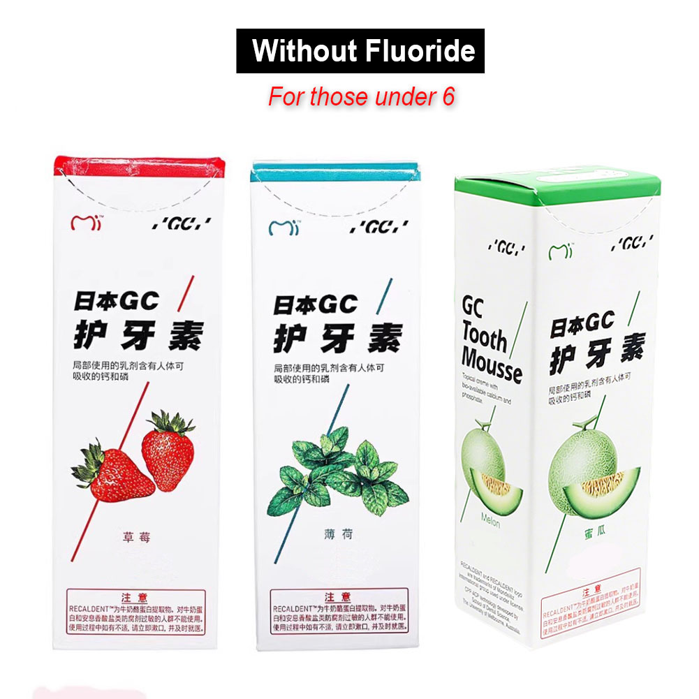 Original Tooth Mousse Plus GC  – обзор и цена Teeth Whitening Mousse