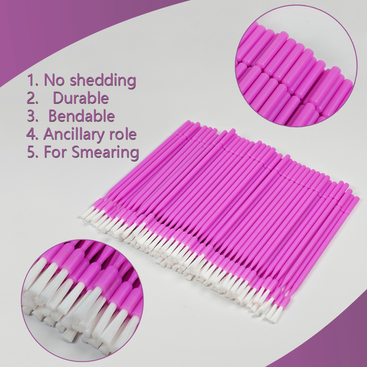 100Pcs Dental Disposable Micro – обзор и цена Teeth Whitening Brush