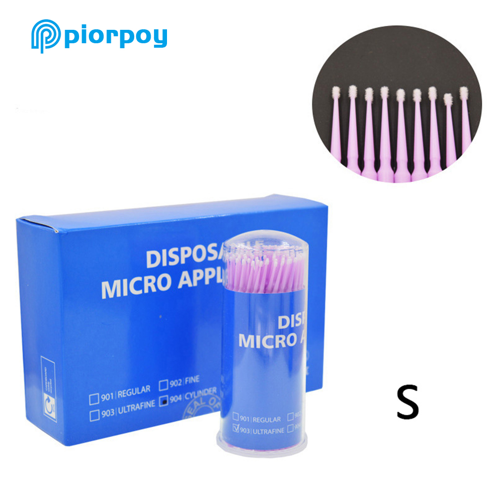 PIORPOY 100Pcs Dental Micro Br – обзор и цена Teeth Whitening Brush