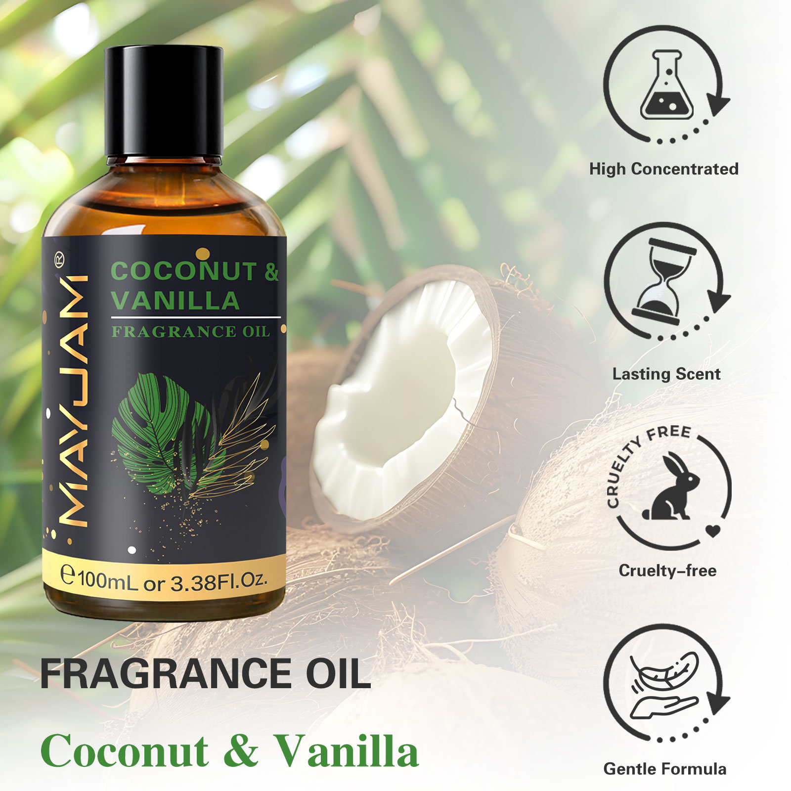 MAYJAM Coconut Vanilla Sea Bre – обзор и цена Coconut Oil Pull