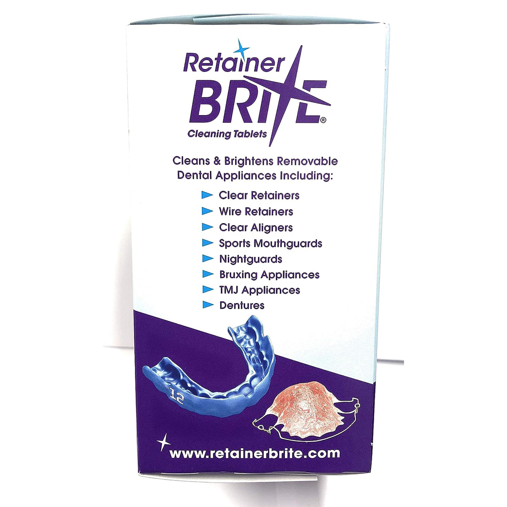 Retainer Brite Cleaning Tablet – обзор и цена Teeth Whitening Opalescence