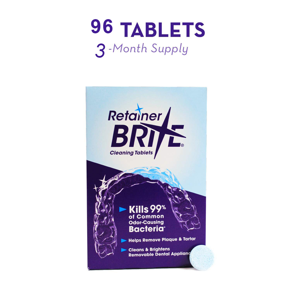 Retainer Brite Cleaning Tablet – обзор и цена Teeth Whitening Opalescence