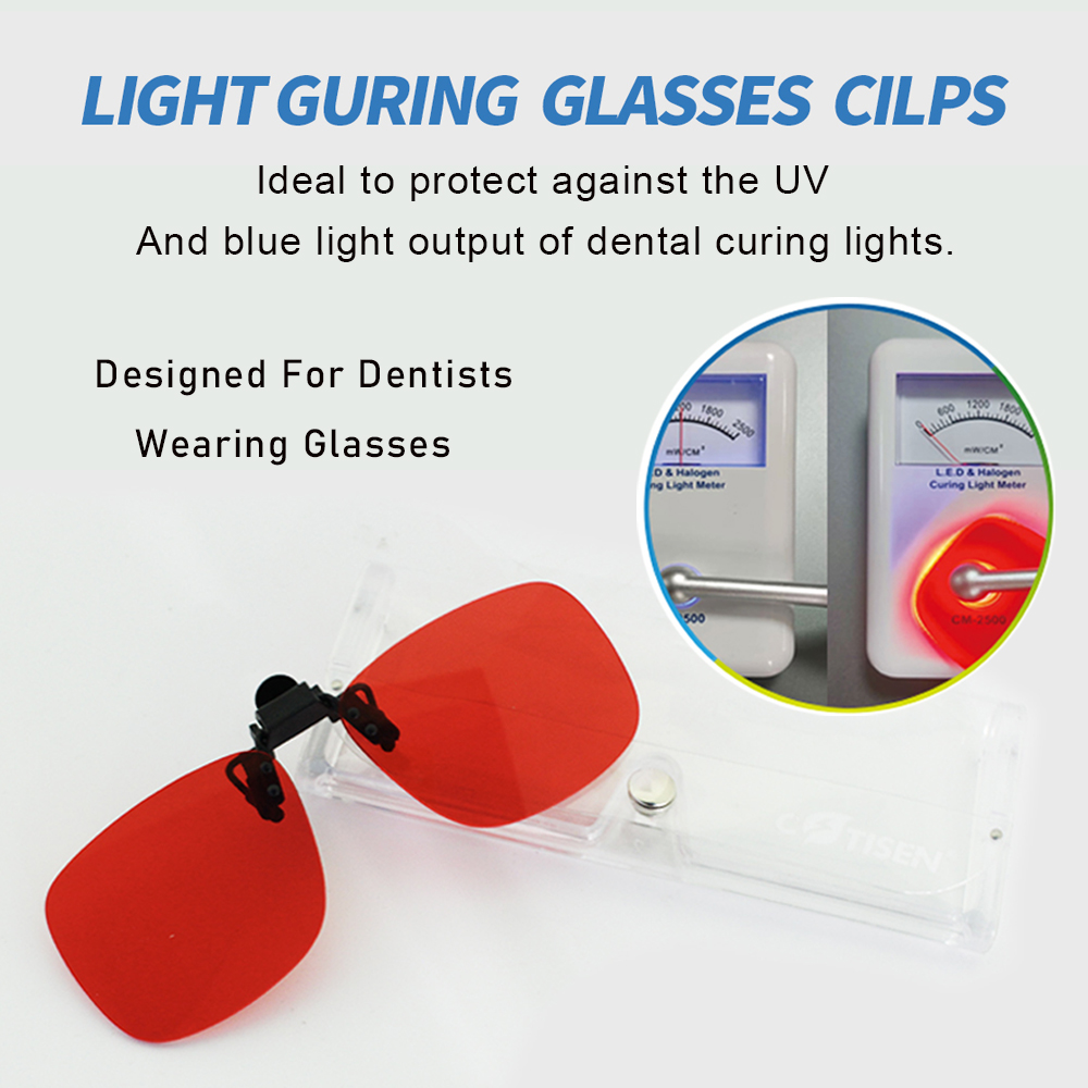 Dental Equipment UV Clip Glass – обзор и цена Teeth Whitening Blue Light