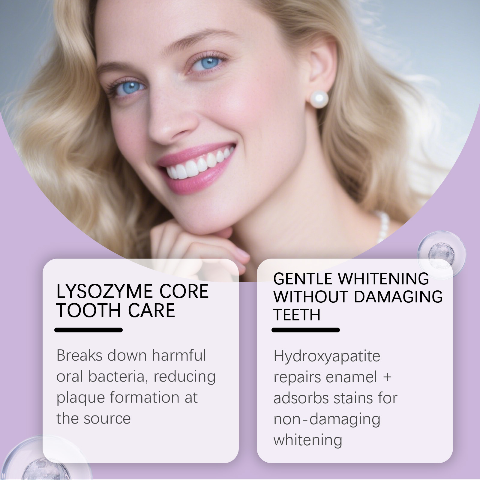 Hydroxyapatite White Teeth Mou – обзор и цена Teeth Whitening Mousse