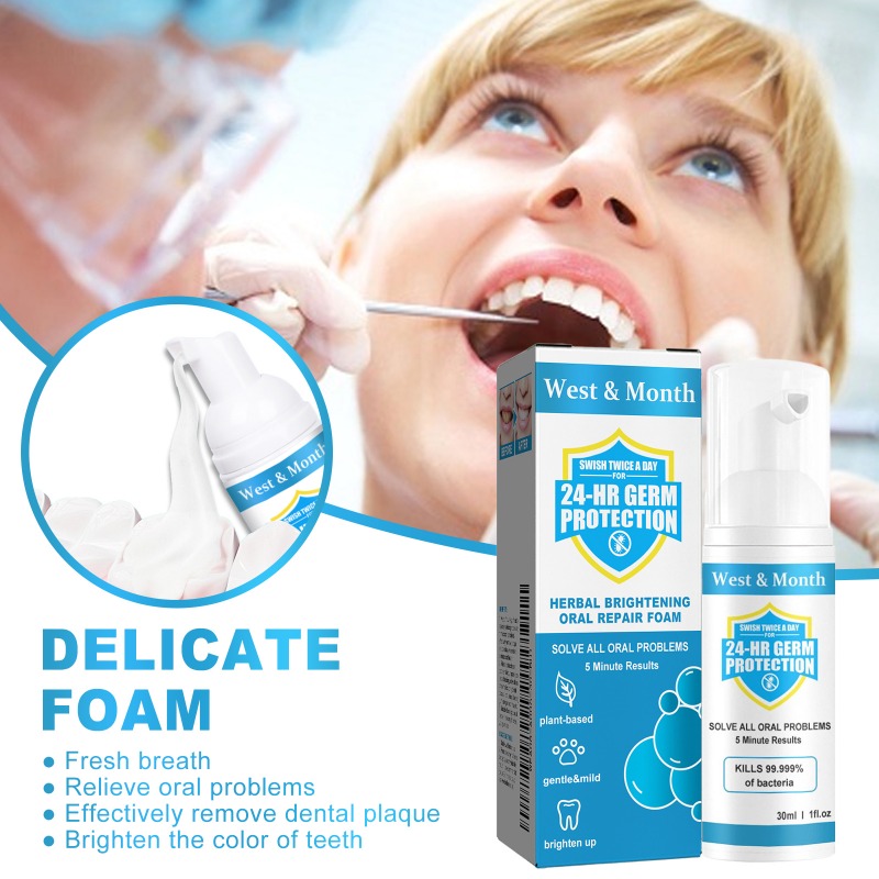 30ml Whitening Foam Mousse Too – обзор и цена Teeth Whitening Mousse