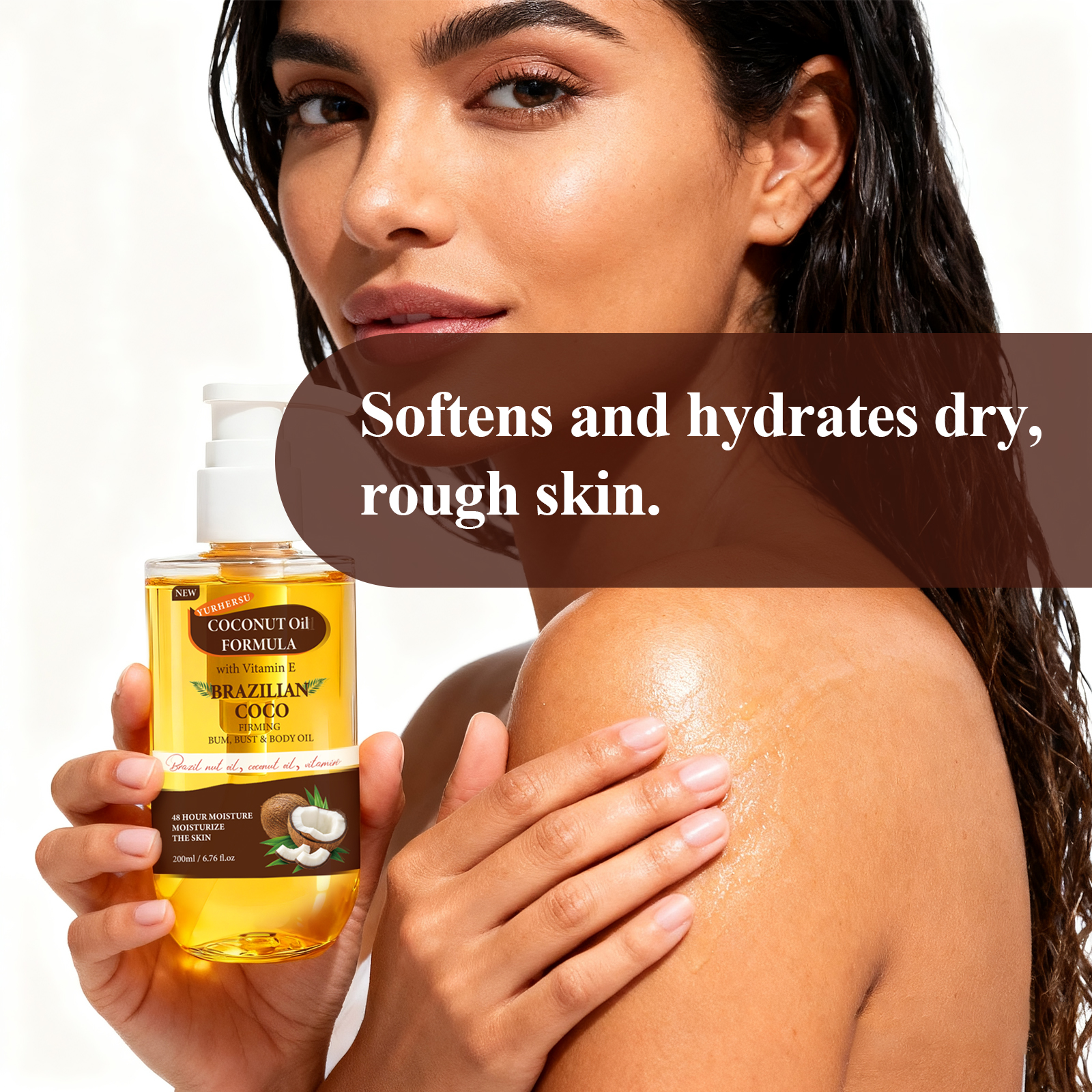 200ML Coconut Body Oil Firming – обзор и цена Coconut Oil Pull