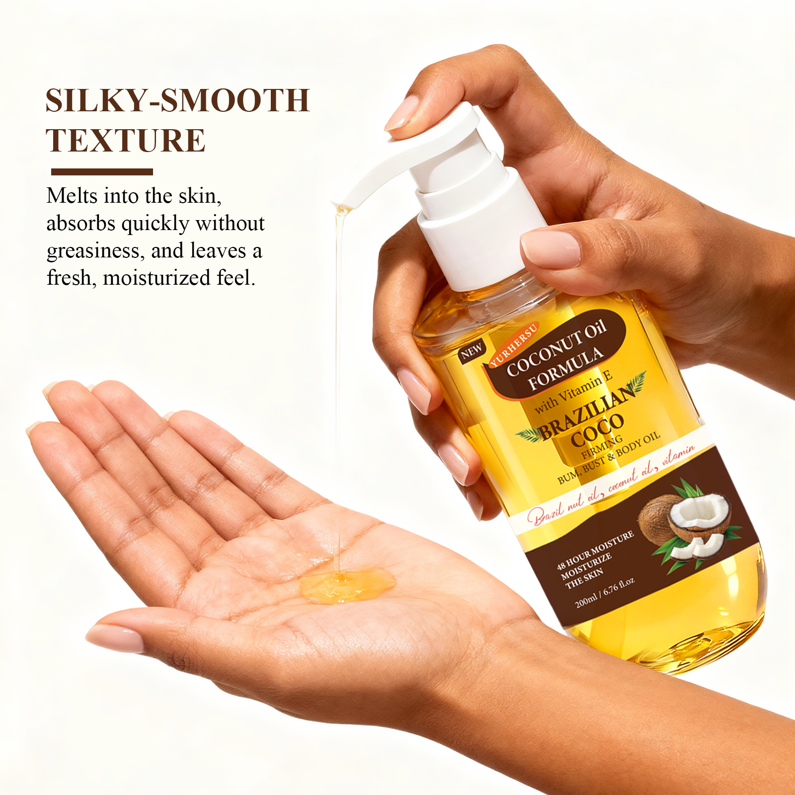 200ML Coconut Body Oil Firming – обзор и цена Coconut Oil Pull