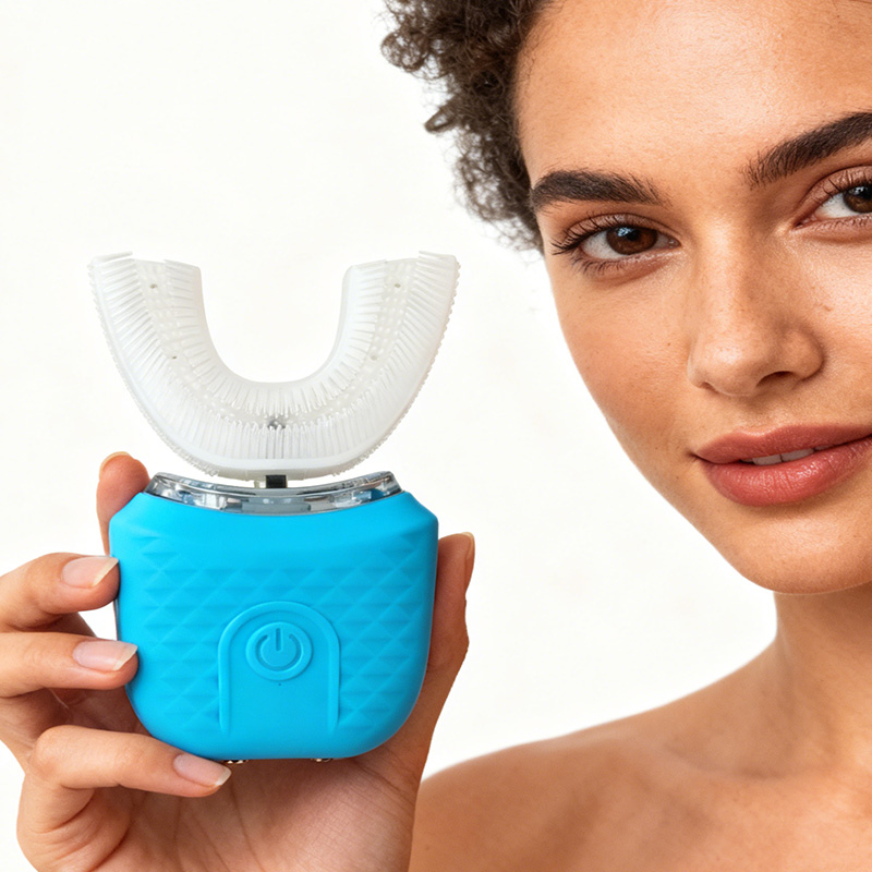 U-shaped automatic ultrasonic  – обзор и цена Teeth Whitening Blue Light