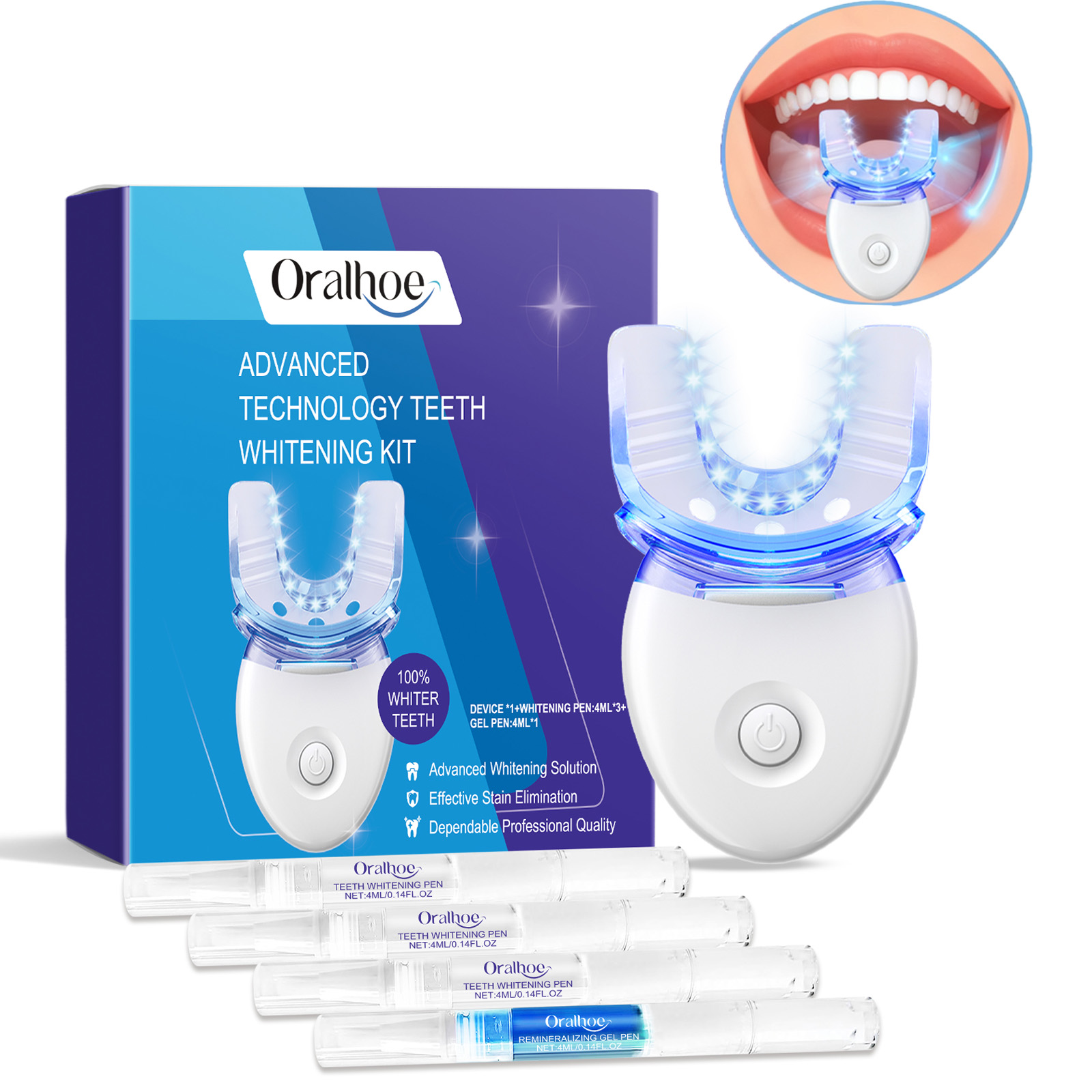 Professional Teeth Whitening L – обзор и цена Teeth Whitening Blue Light