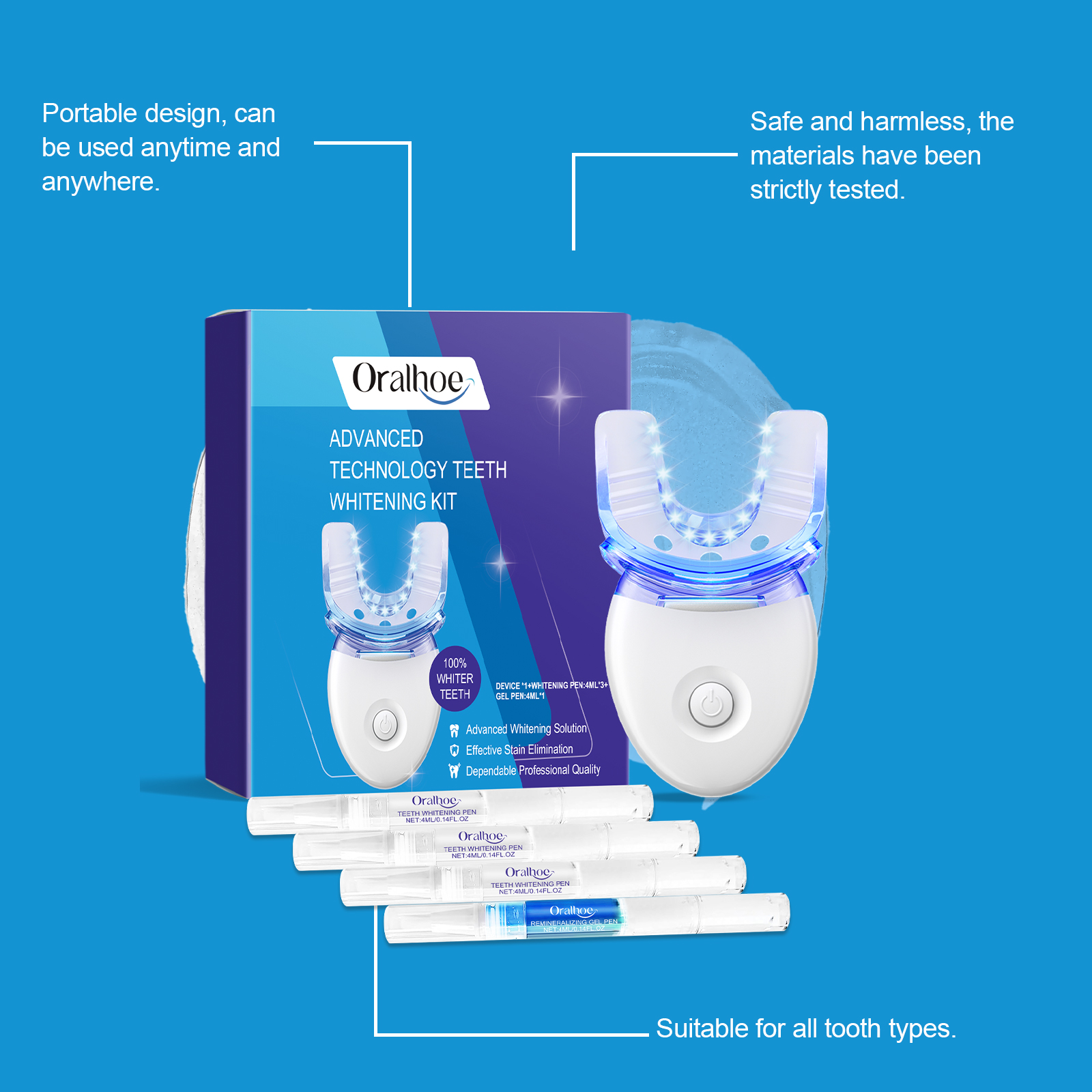 Professional Teeth Whitening L – обзор и цена Teeth Whitening Blue Light